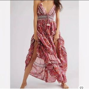 NWT Free People Real Love Maxi Dress
